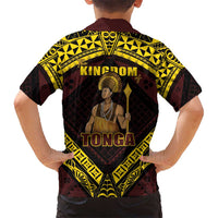 Tonga First King Kid Hawaiian Shirt Ahoeitu Know Your Roots LT05 - Polynesian Pride