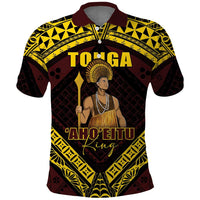 Tonga First King Polo Shirt Ahoeitu Know Your Roots