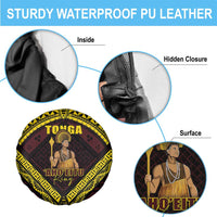 Tonga First King Spare Tire Cover Ahoeitu Know Your Roots LT05 - Polynesian Pride