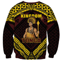 Tonga First King Sweatshirt Ahoeitu Know Your Roots LT05 - Polynesian Pride
