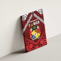 Tonga Emancipation Day Canvas Wall Art Tongan Kupesi Pattern LT05 - Polynesian Pride