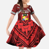 Tonga Emancipation Day Family Matching Puletasi and Hawaiian Shirt Tongan Kupesi Pattern