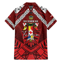 Tonga Emancipation Day Hawaiian Shirt Tongan Kupesi Pattern LT05 - Polynesian Pride