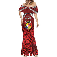Tonga Emancipation Day Mermaid Dress Tongan Kupesi Pattern