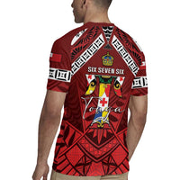 Tonga Emancipation Day Rugby Jersey Tongan Kupesi Pattern