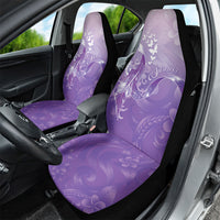 Lupus Awareness Month Car Seat Cover Polynesian Style LT05 - Polynesian Pride