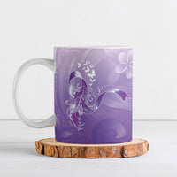 Lupus Awareness Month Ceramic Mug Polynesian Style LT05 Lilac - Polynesian Pride