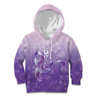 Lupus Awareness Month Kid Hoodie Polynesian Style LT05 Hoodie Lilac - Polynesian Pride