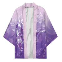 Lupus Awareness Month Kimono Polynesian Style LT05 Unisex Lilac - Polynesian Pride