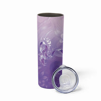 Lupus Awareness Month Skinny Tumbler Polynesian Style LT05 - Polynesian Pride