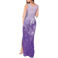 Lupus Awareness Month Tank Maxi Dress Polynesian Style LT05 - Polynesian Pride