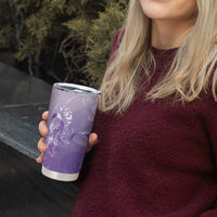 Lupus Awareness Month Tumbler Cup Polynesian Style LT05 - Polynesian Pride