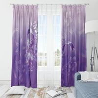 Lupus Awareness Month Window Curtain Polynesian Style LT05 - Polynesian Pride