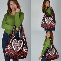Aotearoa Ngapuhi Grocery Bag Maori Tribal Pattern LT05 - Polynesian Pride