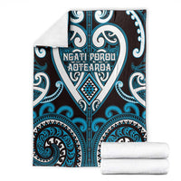 Aotearoa Ngati Porou Blanket Maori Tribal Pattern