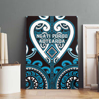 Aotearoa Ngati Porou Canvas Wall Art Maori Tribal Pattern LT05 - Polynesian Pride