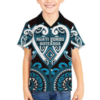 Custom Aotearoa Ngati Porou Hawaiian Shirt Maori Tribal Pattern LT05 - Polynesian Pride