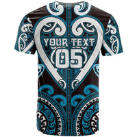 Custom Aotearoa Ngati Porou T Shirt Maori Tribal Pattern