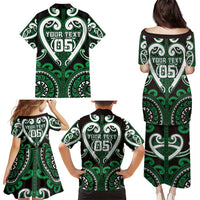 Custom Aotearoa Ngai Tahu Family Matching Puletasi and Hawaiian Shirt Maori Tribal Pattern LT05 - Polynesian Pride