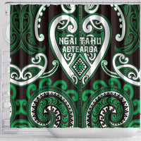 Aotearoa Ngai Tahu Shower Curtain Maori Tribal Pattern