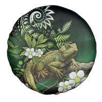 Aotearoa New Zealand Tuatara Spare Tire Cover Maori Koru Art LT05 - Polynesian Pride