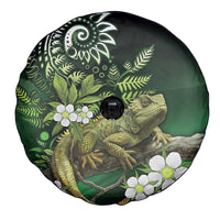 Aotearoa New Zealand Tuatara Spare Tire Cover Maori Koru Art LT05 - Polynesian Pride