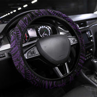 Alzheimer's Awareness Steering Wheel Cover You May Not Remember But I Will Never Forget LT05 Universal Fit Purple - Polynesian Pride
