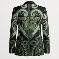 Custom Aotearoa Ngati Awa Blazer Maori Tribal Pattern LT05 - Polynesian Pride