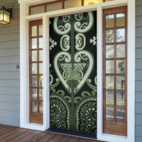 Custom Aotearoa Ngati Awa Door Cover Maori Tribal Pattern LT05 - Polynesian Pride