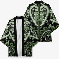 Custom Aotearoa Ngati Awa Kimono Maori Tribal Pattern LT05 - Polynesian Pride