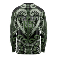 Custom Aotearoa Ngati Awa Long Sleeve Shirt Maori Tribal Pattern LT05 - Polynesian Pride