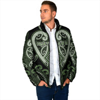 Custom Aotearoa Ngati Awa Padded Jacket Maori Tribal Pattern LT05 - Polynesian Pride