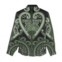 Custom Aotearoa Ngati Awa Women Casual Shirt Maori Tribal Pattern LT05 - Polynesian Pride