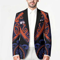 Custom Aotearoa Whakatohea Blazer Maori Tribal Pattern LT05 - Polynesian Pride