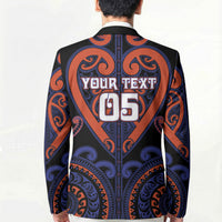 Custom Aotearoa Whakatohea Blazer Maori Tribal Pattern LT05 - Polynesian Pride