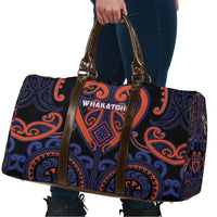 Aotearoa Whakatohea Travel Bag Maori Tribal Pattern LT05 - Polynesian Pride