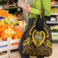 Aotearoa Ngati Whatua Grocery Bag Maori Tribal Pattern LT05 - Polynesian Pride