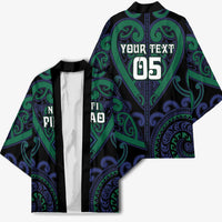 Custom Aotearoa Ngati Pikiao Kimono Maori Tribal Pattern LT05 - Polynesian Pride