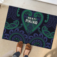Aotearoa Ngati Pikiao Rubber Doormat Maori Tribal Pattern LT05 - Polynesian Pride