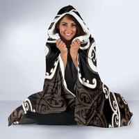 Aotearoa Kati Mamoe Hooded Blanket Maori Tribal Pattern LT05 - Polynesian Pride