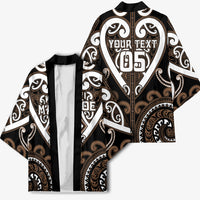 Custom Aotearoa Kati Mamoe Kimono Maori Tribal Pattern LT05 - Polynesian Pride