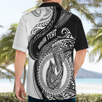 Personalized Go Fishing Hawaiian Shirt Polynesian Pattern LT05 - Polynesian Pride