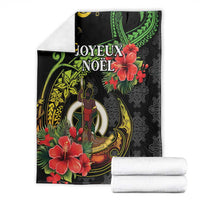 Love Vanuatu Christmas Blanket God Yumi Polynesian Tribal Pattern LT05 - Polynesian Pride