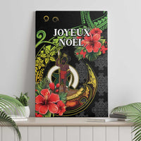 Love Vanuatu Christmas Canvas Wall Art God Yumi Polynesian Tribal Pattern LT05 - Polynesian Pride