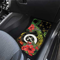 Love Vanuatu Christmas Car Mats God Yumi Polynesian Tribal Pattern LT05 - Polynesian Pride