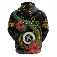 Love Vanuatu Christmas Hoodie God Yumi Polynesian Tribal Pattern LT05 - Polynesian Pride