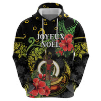 Love Vanuatu Christmas Hoodie God Yumi Polynesian Tribal Pattern LT05 - Polynesian Pride