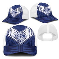 Super Toa Samoa Rugby Mesh Trucker Cap Warrior Spirit LT05 - Polynesian Pride