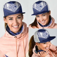 Super Toa Samoa Rugby Mesh Trucker Cap Warrior Spirit LT05 - Polynesian Pride
