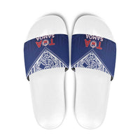 Super Toa Samoa Rugby Slide Sandals Warrior Spirit LT05
